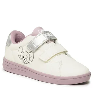 Sneakersy Fila FFK0096 13159 Beżowy - Buty dla dziewczynek - miniaturka - grafika 1