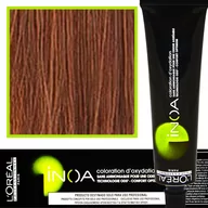 Farby do włosów i szampony koloryzujące - Loreal Inoa 6.45 - miniaturka - grafika 1