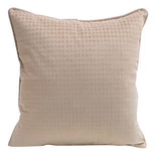 Euro Firany Poszewka Eurofirany Velvet AMELIA Beż 40x40 1216898 - Poszewki na poduszki - miniaturka - grafika 1