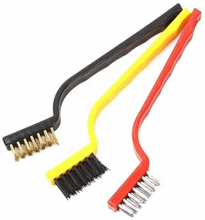 3 Druciane Szczoteczki Techniczne 16 Cm 3 Różne Zastosowania Ag951 - Materiały ścierne - miniaturka - grafika 1