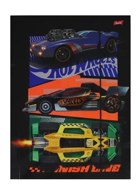 Teczka z gumką A4 Hot Wheels v2 Unipap Majewski