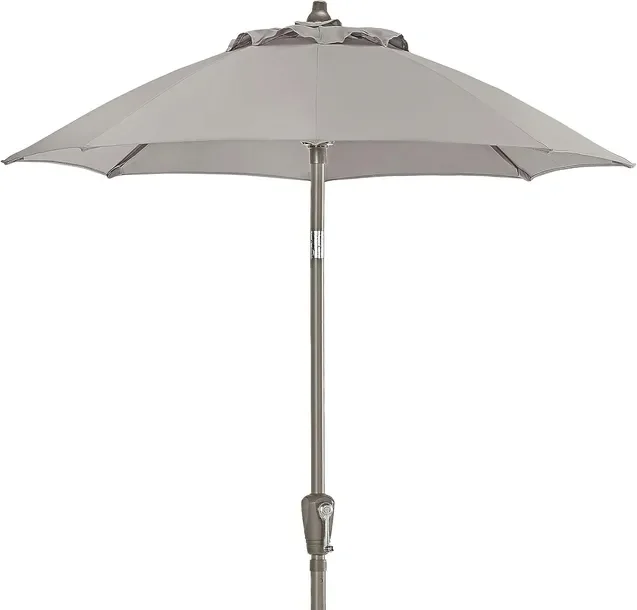 Dehner Vido Parasol przeciwsłoneczny Ø150x223 cm TAUPE