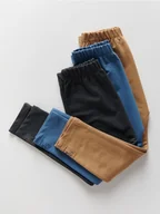 Legginsy - Reserved - Bawełniane legginsy 3 pack - ciemnoszary - miniaturka - grafika 1