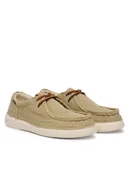Półbuty męskie - Polo Ralph Lauren Półbuty 809P07568003 Khaki - miniaturka - grafika 1