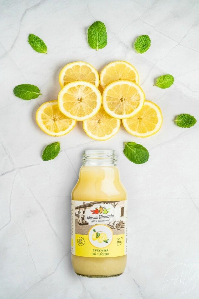 Sok Cytrynowy Świeżo Wyciskany 0,25l