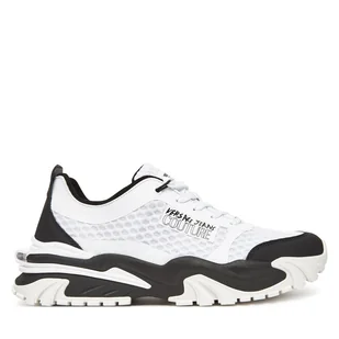 Sneakersy Versace Jeans Couture 78YA3SIB Biały - Sneakersy męskie - miniaturka - grafika 1