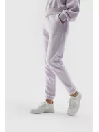 Spodnie sportowe damskie - 4F Spodnie dresowe w kolorze fioletowym - miniaturka - grafika 1