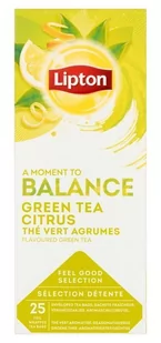 Lipton Zielona herbata Classic Green Tea Citrus 25 kopert - Herbata - miniaturka - grafika 2