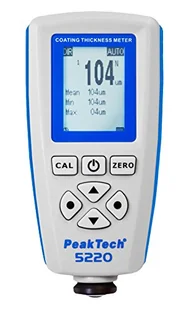 PeakTech Miernik grubości powłok lakieru farb 5220 PEAK5220 - Mierniki grubości lakieru - miniaturka - grafika 1