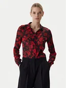 Koszule damskie - Guess Koszula W6RH73 WDW82 Czerwony Regular Fit - miniaturka - grafika 1