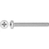 Wkręty - Lux-Tools Wkręt do metalu walec nierdzewny 4x16mm 8szt. - miniaturka - grafika 1