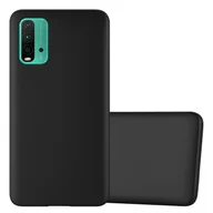 Etui i futerały do telefonów - Etui ochronne Cadorabo do Xiaomi RedMi 9T / POCO M3 w kolorze czarnym etui na telefon komórkowy silikonowe etui z TPU - miniaturka - grafika 1