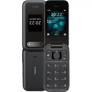 Nokia 2660 Flip Czarny - Telefony komórkowe - miniaturka - grafika 1