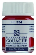 Farby i media malarskie - Talens Talens Gouache Extra Fine Jar 50 ml Scarlet - miniaturka - grafika 1