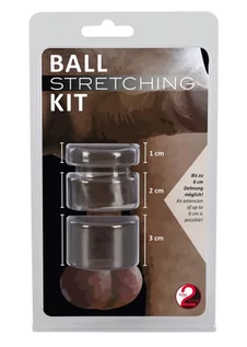 Pierścienie erekcyjne - 5176310000 Ball Stretching Kit-Wibrator - grafika 1