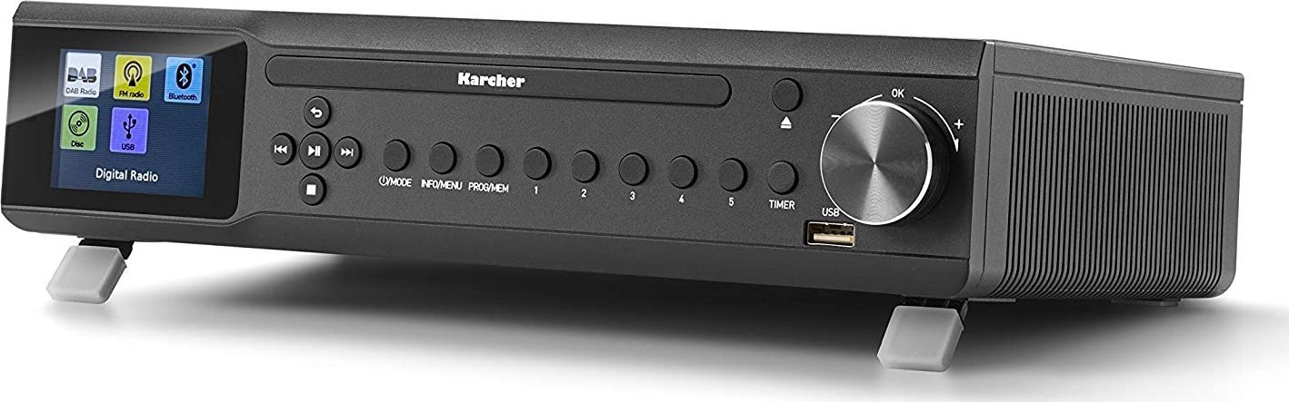 Karcher Radio Cyfrowe RA 2060D FM DAB+ UKW CD BT