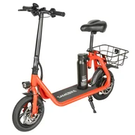 Hulajnogi elektryczne - SAMEBIKE SM-C01 Foldable Electric Scooter with Seat 350W Motor 36V 10 4Ah Battery 12 inch Tire 32km/h Max Speed 25km Range - miniaturka - grafika 1
