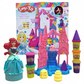 Masy plastyczne - CIASTOLINA MASA PLASTYCZNA PIANKOLIONA MAGICZNY ZAMEK KSIĘŻNICZKI MEGA - miniaturka - grafika 1