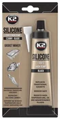 Chemia warsztatowa - K2 Silikon Wysokotemperaturowy Czarny +350°C 85G - miniaturka - grafika 1