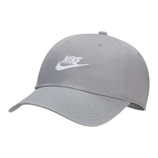 Czapka z daszkiem Nike Club FB5368 (kolor Szary/Srebrny, rozmiar M/L) - Czapki damskie - miniaturka - grafika 1