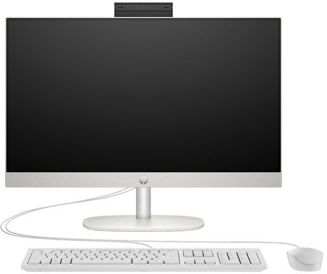 HP Komputer All-In-One HP ProOne 240 G10 / A54TJET / Intel i3 / 8GB / 256GB / Intel UHD / FullHD / Win 11 / Biały