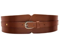 Szeroki Elastyczny Damski Skórzany Pas Gorset Boho