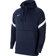 Bluzy męskie - Nike Męska bluza z kapturem Strike 21 Fleece 1/2 Zip Hoody - miniaturka - grafika 1