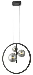 Omaha - lampa wisząca LED czarna 339503-30 - Lampy sufitowe - miniaturka - grafika 1