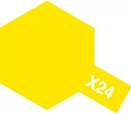 Akcesoria i części modelarskie - Tamiya 80024 X-24 Clear Yellow Enamel farba 10ml X24 - miniaturka - grafika 1