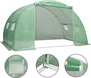 Szklarnia Prolenta Premium 8 m² 2×4×2 m - Szklarnie ogrodowe - miniaturka - grafika 1