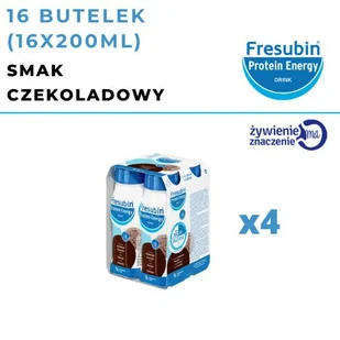 Fresubin Protein Energy smak czekoladowy, 4 x 200ml - >>> DARMOWA od 99zł <<< w 24h ! - Żywienie medyczne - miniaturka - grafika 2