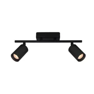 Lampy sufitowe - Tris lampa sufitowa (spot) 2xGU10 czarna SPL-46829-2-BK - miniaturka - grafika 1