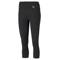Legginsy - Legginsy damskie Puma TRAIN FAVORITE FOREVER HIGH WAIST 3/4 czarne 52026601-S - miniaturka - grafika 1