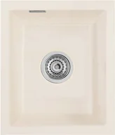 Zlewozmywaki - Zlewozmywak ceramiczny SYSTEMCERAM Mera 32 U Jasmin Korek automatyczny 5361 02 - miniaturka - grafika 1