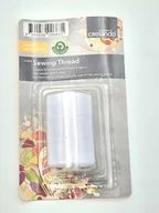 Pasmanteria - Nici do szycia maszynowego, do szycia ręcznego poliestrowe biały 1 szt. - miniaturka - grafika 1