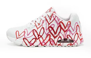 Sneakersy damskie Skechers X Jgoldcrown Uno-Spread The Love buty serduszka (155507-WRPK) - Sneakersy damskie - miniaturka - grafika 1
