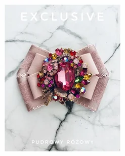 Brosza z Ogromnym Różowym kryształem Exclusive 1 szt NEW - Broszki Brosza z Ogromnym Różowym kryształem Exclusive 1 szt NEW - Broszki - miniaturka - grafika 1