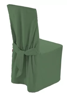 Dekoria Sukienka na krzesło butelkowa zieleń 45 × 94 cm Loneta 580-133-18 - Pokrowce na meble - miniaturka - grafika 1