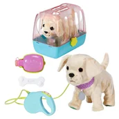 Lalki dla dziewczynek - Baby Born My Dog Lucky Piesek Z Transporterem 3+ - miniaturka - grafika 1