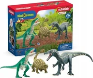 Figurki dla dzieci - SCHLEICH 72203 Atak trzech dinozaurów figurki dinozaury na prezent ORYGINAŁ - miniaturka - grafika 1