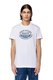 Koszulki męskie - Diesel Koszulka męska T-diegor-k60, 100-0grai, XL, 100-0 grai, XL - grafika 1