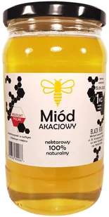 POLSKI miód naturalny 100% AKACJOWY - 1 kg - Miód - miniaturka - grafika 1