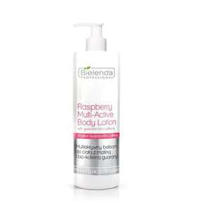 Bielenda Professional Raspberry Multi-Active Body Lotion With Guarana Bio-Coffeine balsam do ciała 500ml - Balsamy i kremy do ciała - miniaturka - grafika 2