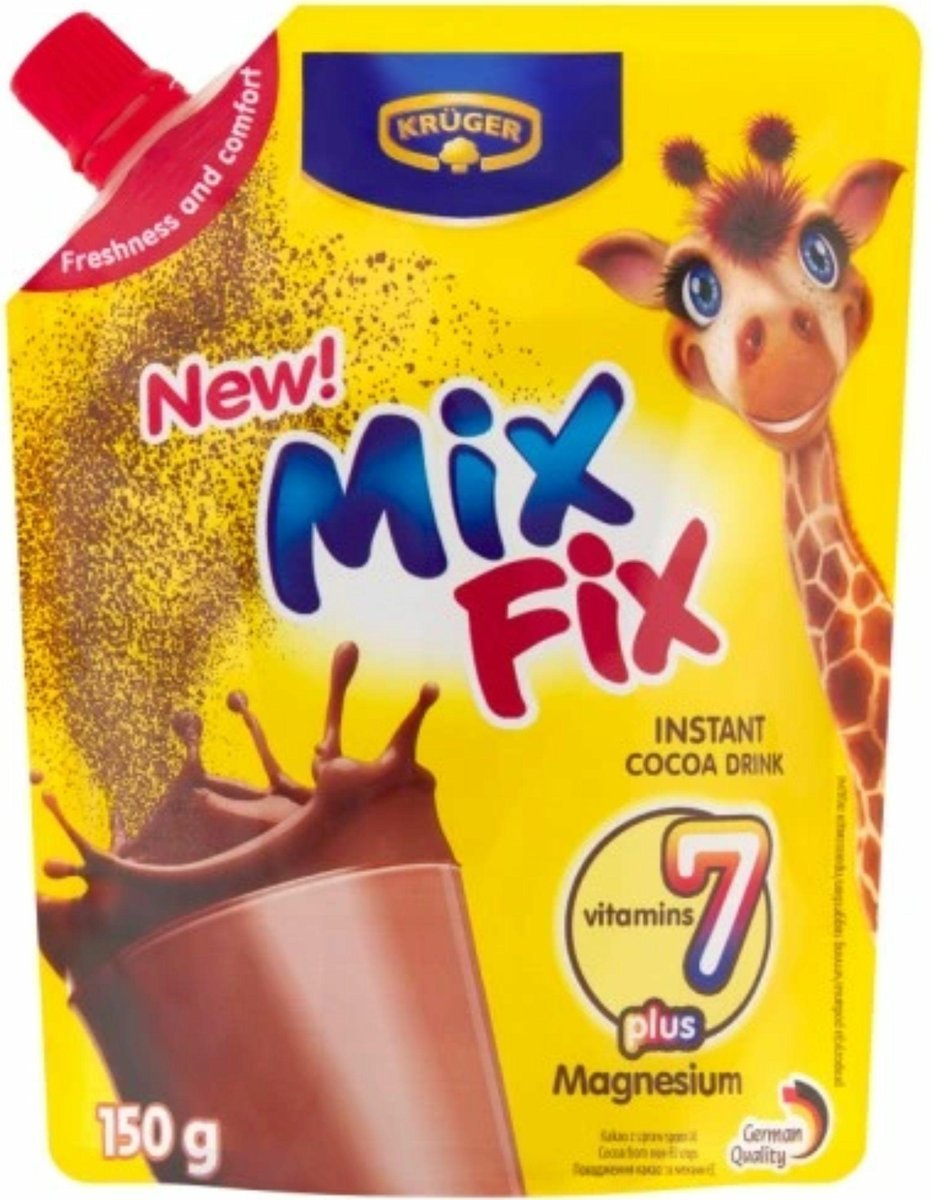 KRUGER KAKAO 150G MIX FIX PLUS MAGNESIUM Z DZIUBKIEM
