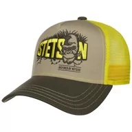 Czapki i chusty sportowe męskie - Czapka Trucker Natur-Inspired Ape by Stetson, żółty, One Size - miniaturka - grafika 1