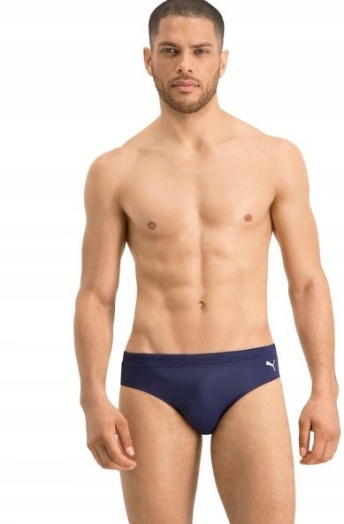 PUMA KĄPIELÓWKI SLIPY MĘSKIE GRANATOWE L J5A