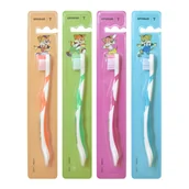 Szczoteczki do zębów - SPOKAR T 5-8 lat SOFT 1szt. - szczoteczka do zębów dla dzieci z miękkimi włóknami (E1647) - miniaturka - grafika 1