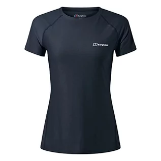 Koszulki i topy damskie - Berghaus Koszulka damska z krótkim rękawem 24/7 Czarny Jet Black 10 bh-4A000884-BP6-10 - grafika 1