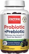 Układ pokarmowy - Jarrow Formulas, Probiotic +Prebiotic, 60 żelek - miniaturka - grafika 1