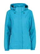 Kurtki i kamizelki sportowe damskie - CMP Kurtka przeciwdeszczowa w kolorze błękitnym - miniaturka - grafika 1